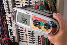 Inspection and Testing with Meggar test instrument